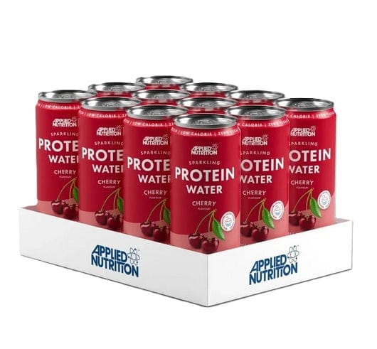 Applied Nutrition Protein Sparkling Protein Water, Cherry - 12 x 330 ml.