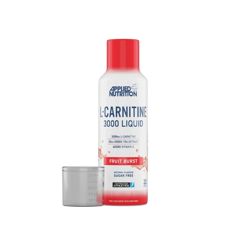 Applied Nutrition Slimming and Weight Management L-Carnitine Liquid 3000, Fruit Burst - 480ml