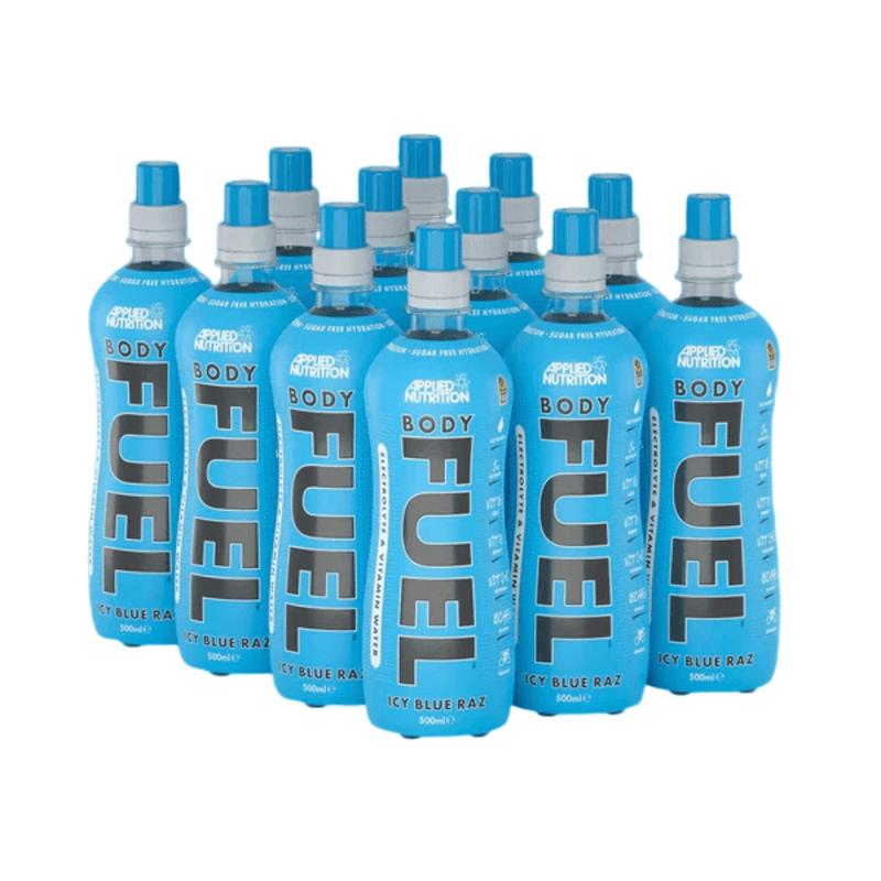 Bodyfuel Electrolyte & Vitamin Water, Icy Blue Raz - 12 x 500ml ...