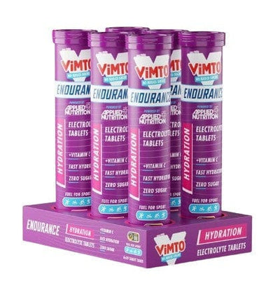 Applied Nutrition Supplements Endurance Hydration Electrolyte Effervescent Tablets, Vimto - 6 x 20 tabs