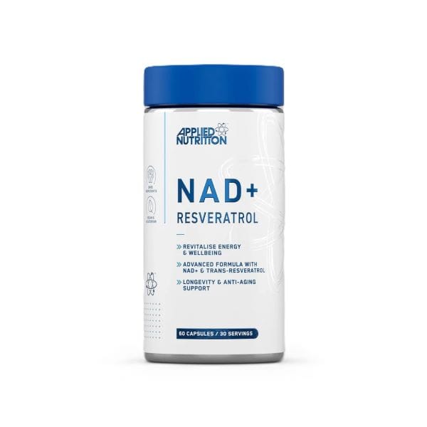 Applied Nutrition Vitamins & Minerals NAD+ Resveratrol - 60 caps