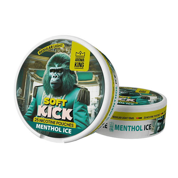 Aroma King Smoking Products 10mg Aroma King Soft Kick Nicotine Pouches - 25 Pouches