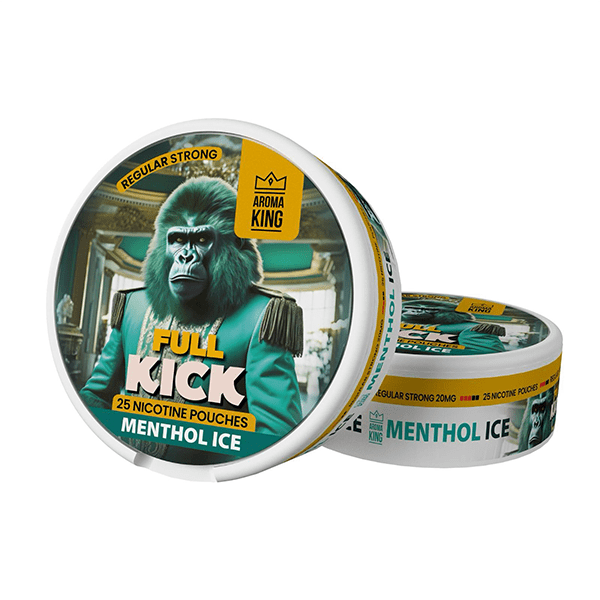 Aroma King Smoking Products 20mg Aroma King Full Kick Nicotine Pouches - 25 Pouches