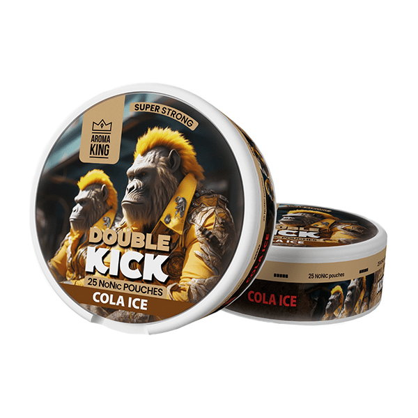 Aroma King Smoking Products 50mg Aroma King Double Kick NoNic Pouches - 25 Pouches