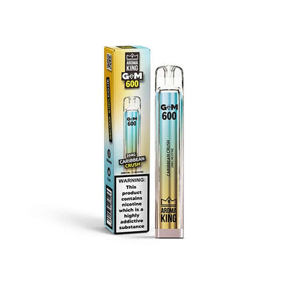 Aroma King Vaping Products 20mg Aroma King GEM 600 Disposable Vape Device 600 Puffs