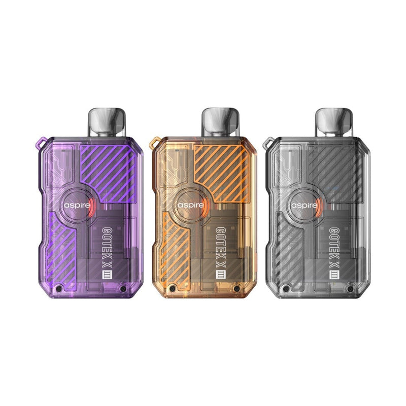 Aspire Vaping Products Cyan Aspire Gotek X III Pod Vape Kit