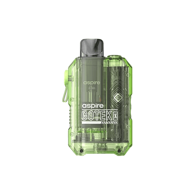 Aspire Vaping Products Translucent Green Aspire Gotek X Pod Kit
