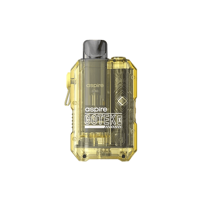 Aspire Vaping Products Translucent Yellow Aspire Gotek X Pod Kit