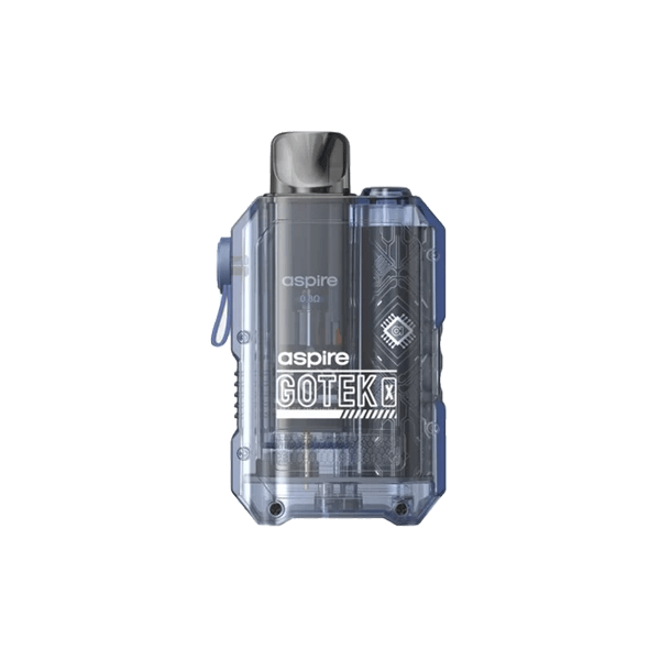 Aspire Vaporizers & Electronic Cigarettes Translucent Royal Blue Aspire Gotek X Pod Kit