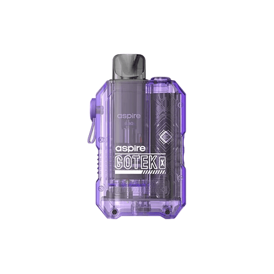 Aspire Vaporizers & Electronic Cigarettes Translucent Violet Aspire Gotek X Pod Kit