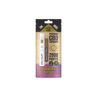 Aztec CBD CBD Products Aztec CBD 2000mg Broad Spectrum Starter Pro Pod Vape Kit 2000 Puffs