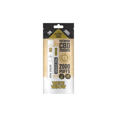 Aztec CBD CBD Products Aztec CBD 2000mg Broad Spectrum Starter Pro Pod Vape Kit 2000 Puffs