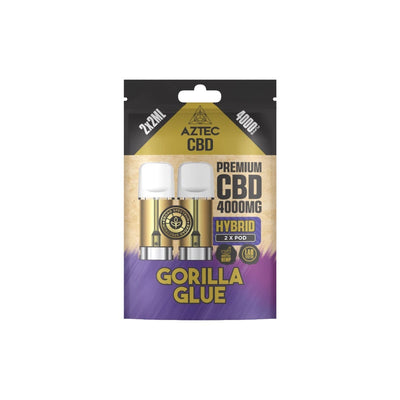 Aztec CBD CBD Products Aztec CBD 4000mg Broad Spectrum CBD Pods 2ml 4000 Puffs - 2 Pcs