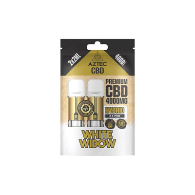 Aztec CBD CBD Products Aztec CBD 4000mg Broad Spectrum CBD Pods 2ml 4000 Puffs - 2 Pcs