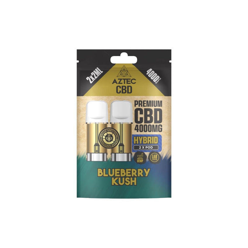 Aztec CBD CBD Products Aztec CBD 4000mg Broad Spectrum CBD Pods 2ml 4000 Puffs - 2 Pcs