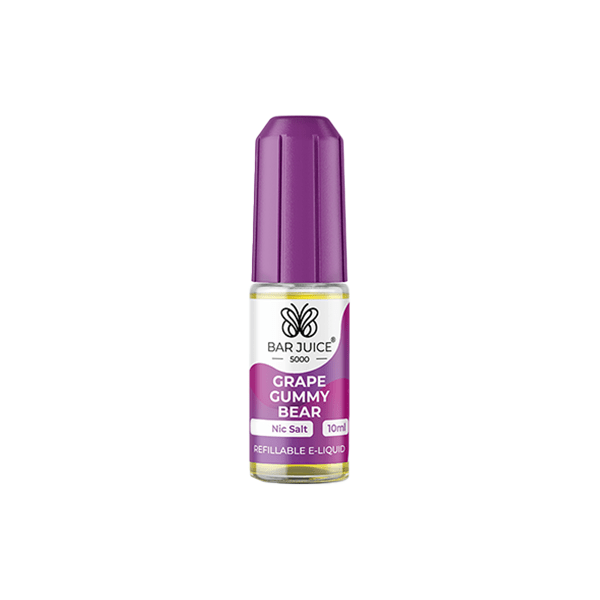 Bar Juice Vape Vaping Products 20mg Bar Juice 5000 Nic Salts 10ml (40VG/60PG)