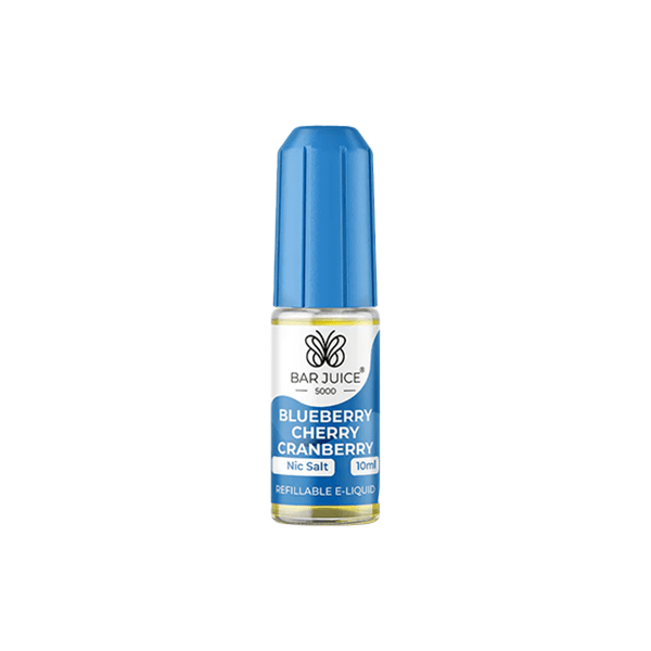 Bar Juice Vape Vaping Products 5mg Bar Juice 5000 Nic Salts 10ml (40VG/60PG)