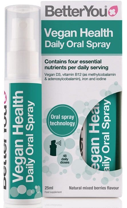BetterYou Health and Wellbeing Vegan Health Oral Spray - 25ml