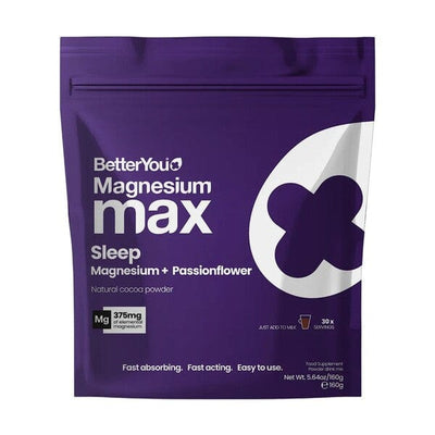 BetterYou Magnesium Max Sleep, Natural Cocoa - 160g