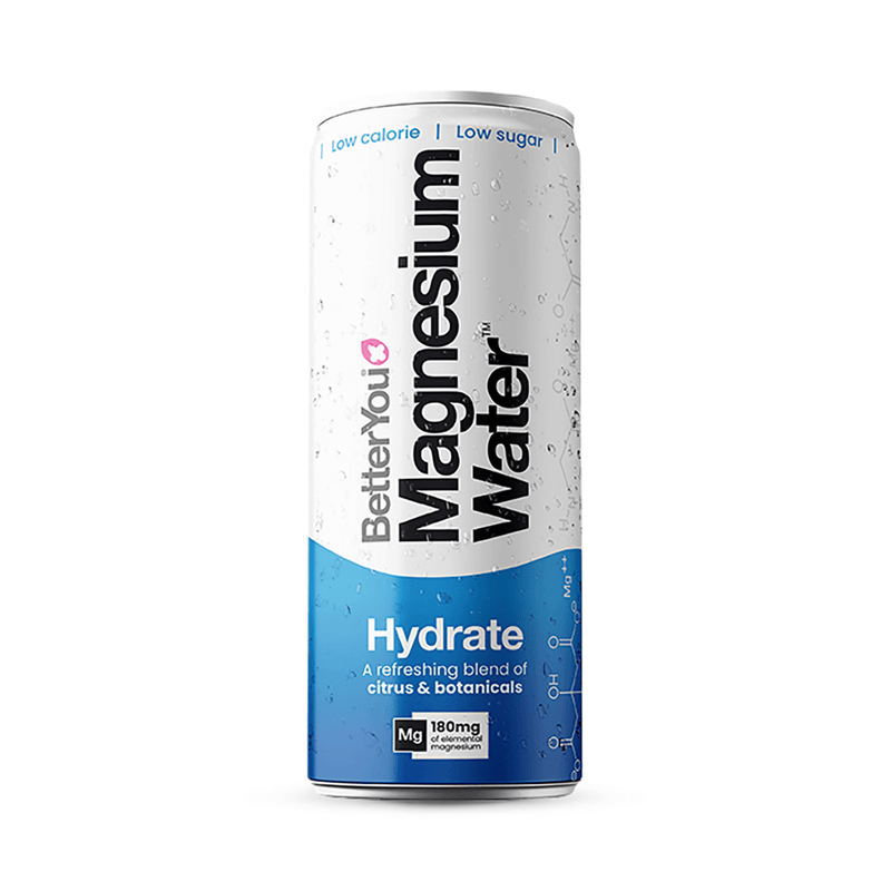 BetterYou Nootropics & Supplements Magnesium Water Hydrate, Citrus & Botanicals - 12 x 250ml