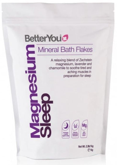 BetterYou Vitamins & Minerals Magnesium Flakes Sleep - 1000 grams