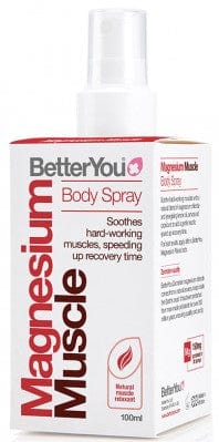 BetterYou Vitamins & Minerals Magnesium Muscle Body Spray - 100 ml.