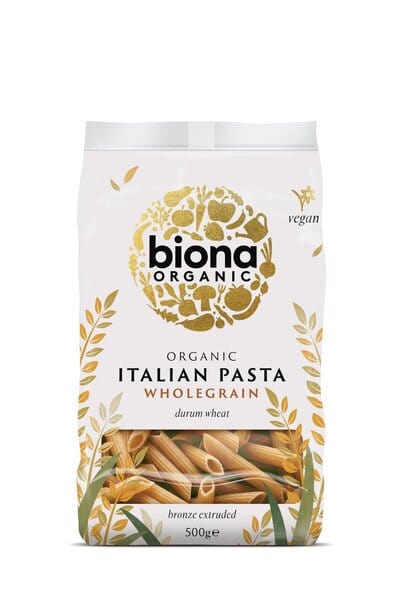 Biona Organic Italian Wholegrain Pasta - 500g