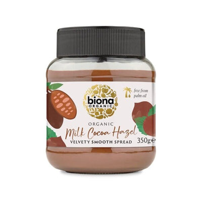 Biona Organic Milk Cocoa Hazel Spread - 350g