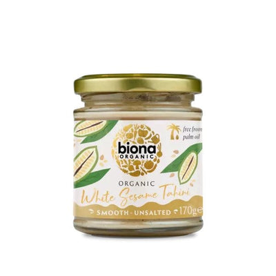 Biona Organic White Sesame Tahini, Smooth - 170g