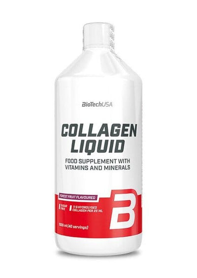 BioTechUSA Health and Wellbeing Collagen Liquid, Forest Fruit - 1000 ml.