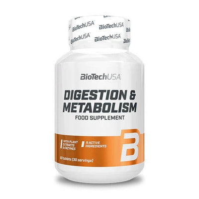 BioTechUSA Health and Wellbeing Digestion & Metabolism - 60 tablets