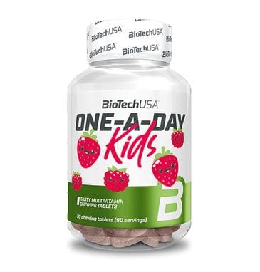 BioTechUSA Health and Wellbeing One-A-Day Kids - 90 chewing tabs