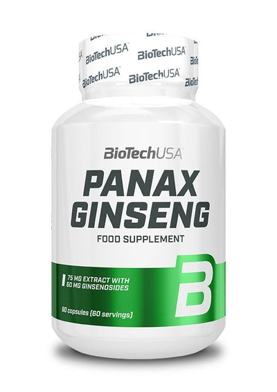 BioTechUSA Health and Wellbeing Panax Ginseng - 60 caps