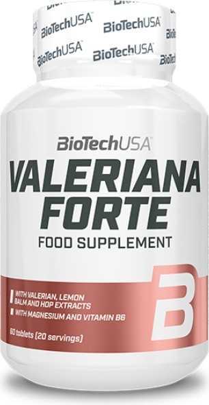BioTechUSA Health and Wellbeing Valeriana Forte - 60 tablets