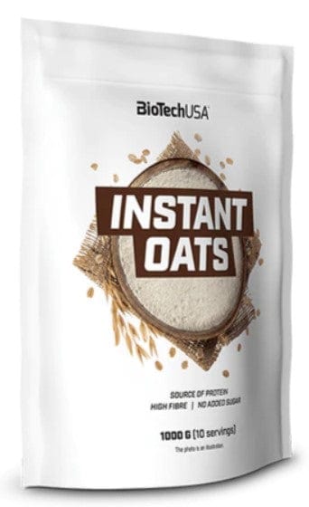 BioTechUSA Health Foods Instant Oats, Chocolate - 1000 grams