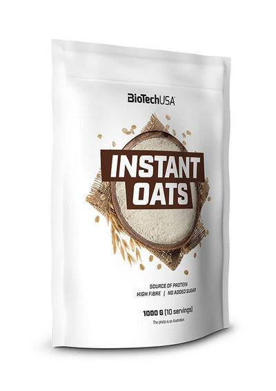 BioTechUSA Health Foods Instant Oats, Hazelnut - 1000 grams
