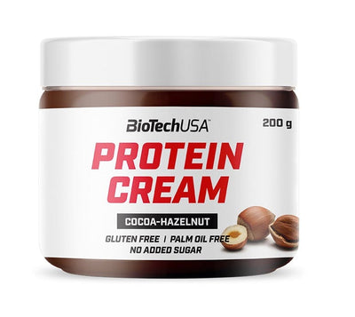 BioTechUSA Health Foods Protein Cream, Cocoa-Hazelnut - 200 grams