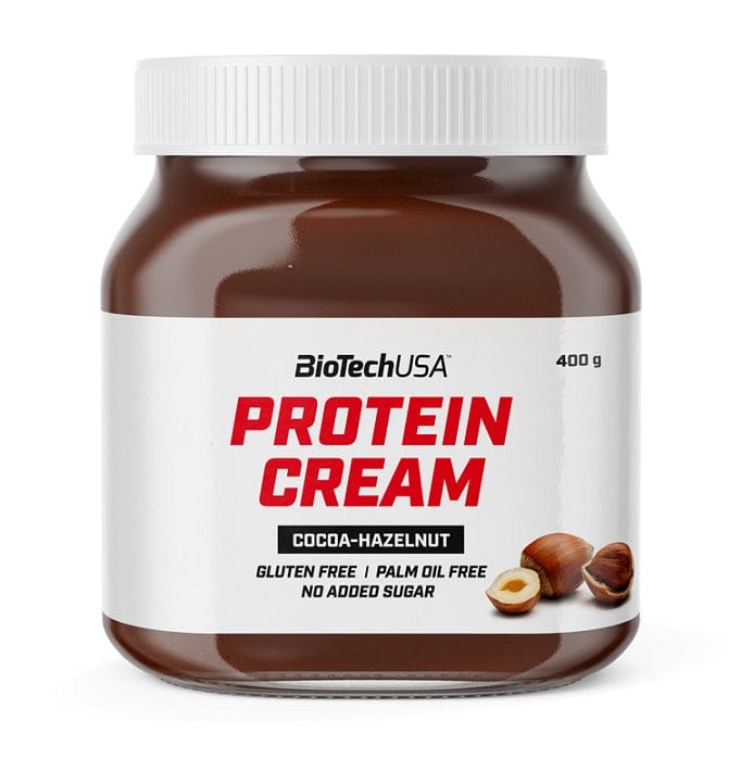 BioTechUSA Health Foods Protein Cream, Cocoa-Hazelnut - 400 grams