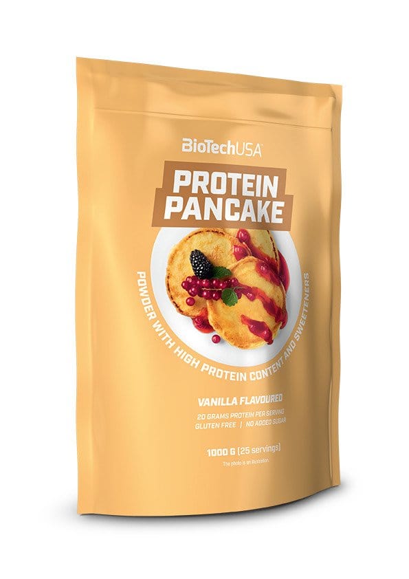 BioTechUSA Health Foods Protein Pancake, Vanilla - 1000 grams