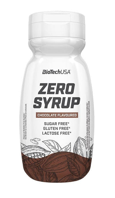 BioTechUSA Health Foods Zero Syrup, Chocolate - 320ml