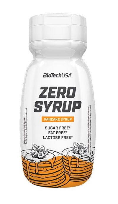 BioTechUSA Health Foods Zero Syrup, Pancake Syrup - 320 ml.