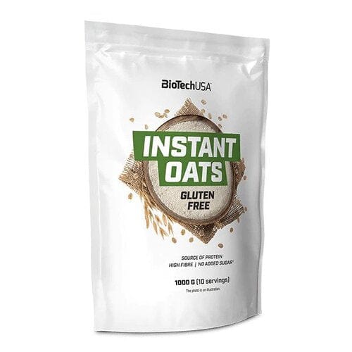 BioTechUSA Instant Oats Gluten Free, Chocolate - 1000g