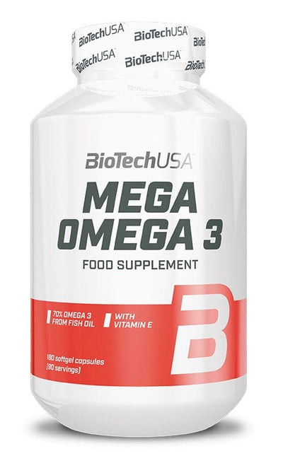 BioTechUSA Mega Omega 3 - 180 caps