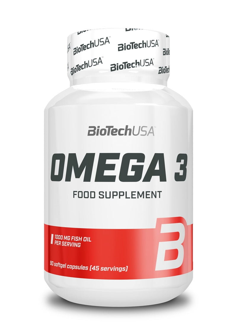 BioTechUSA Omegas, EFAs, CLA, Oils Omega 3 - 90 caps