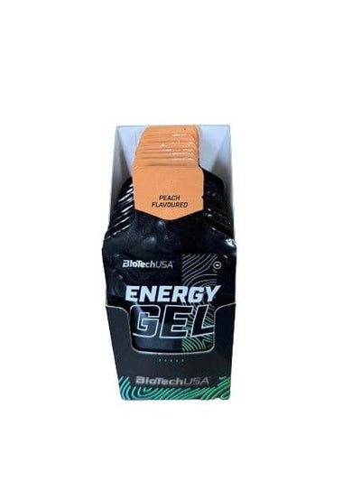 BioTechUSA Supplements Energy Gel, Peach - 12 x 40g