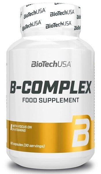 BioTechUSA Vitamins & Minerals B-Complex - 60 caps