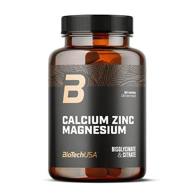 BioTechUSA Vitamins & Minerals Calcium Zinc Magnesium - 90 tablets