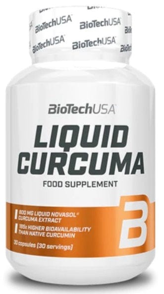 BioTechUSA Vitamins & Minerals Liquid Curcuma - 30 caps