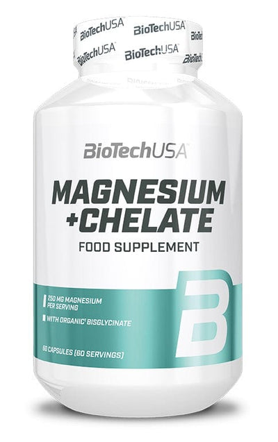 BioTechUSA Vitamins & Minerals Magnesium + Chelate - 60 caps