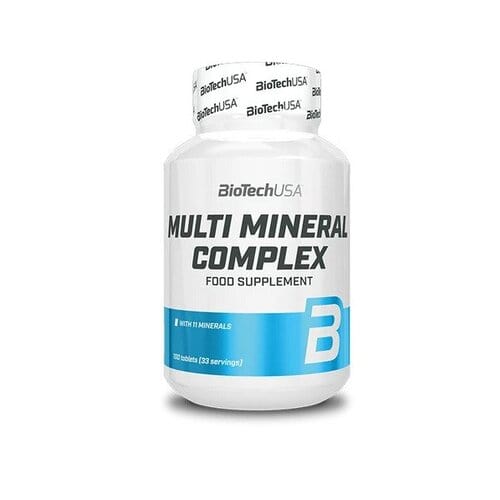 BioTechUSA Vitamins & Minerals Multi Mineral Complex - 100 tablets